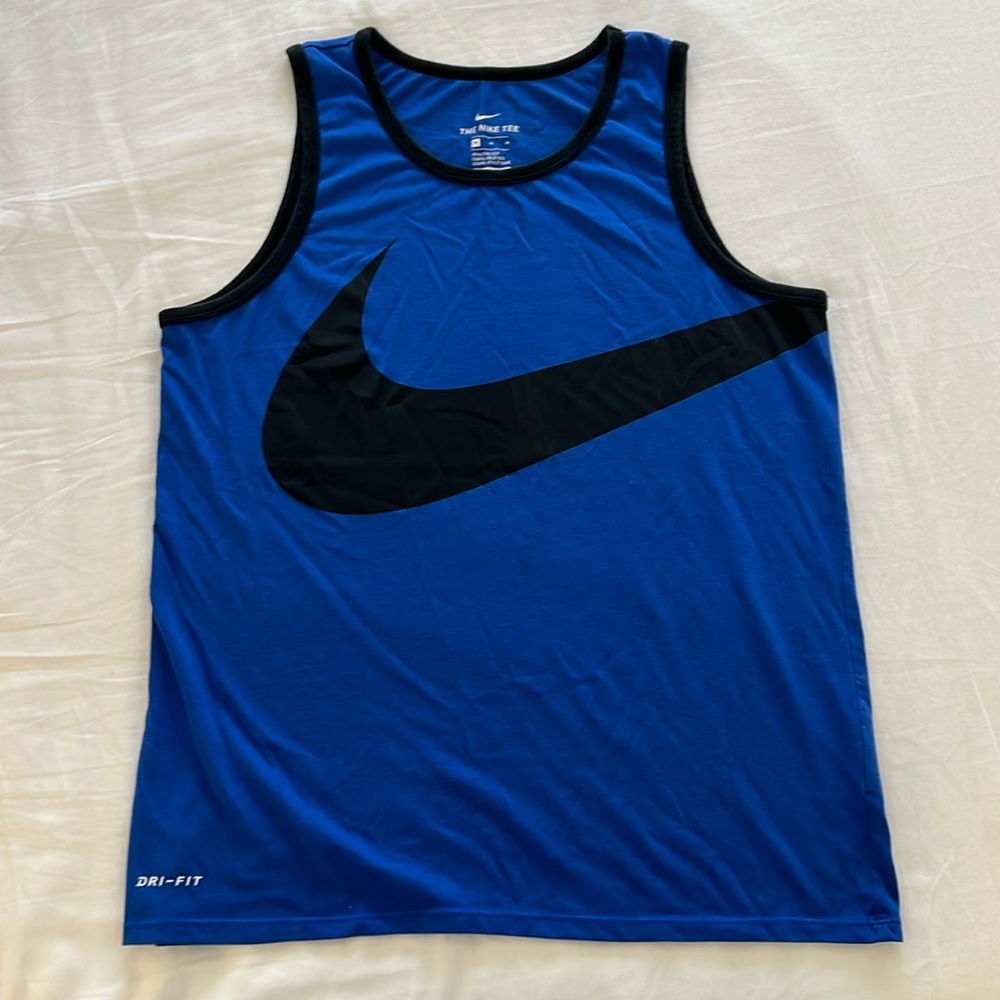 Nike Dri-Fit Tank Top, Blue
